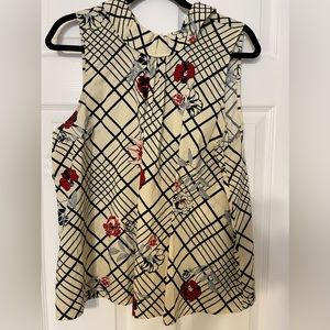 NWT Sleeveless blouse from ModCloth XL